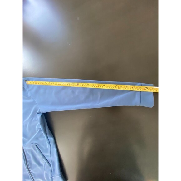 Nike Men's Dri-Fit Blue Athletic Zip-Up Hooded Sweatshirt Jacket - Size Small - Picture 5 of 9